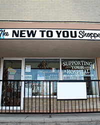 Exterior of New to You shop